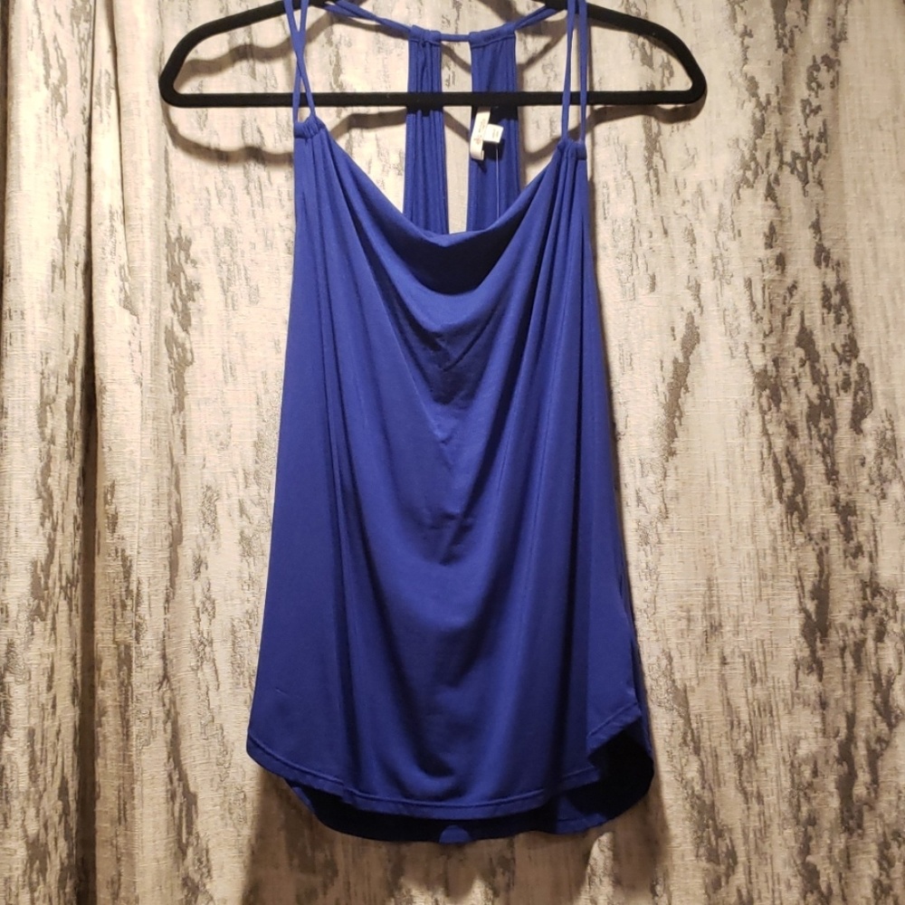 Cobalt blue top
